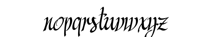 FathiAlquiry-Regular Font LOWERCASE