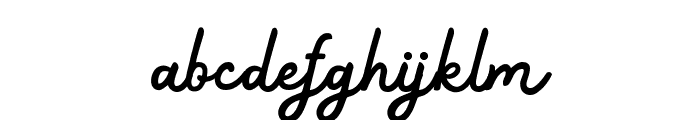 Fathia Signature Font LOWERCASE