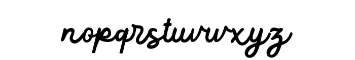 FathiaSignature Font LOWERCASE