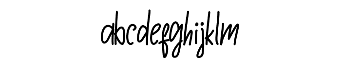 Fathiyah Font LOWERCASE