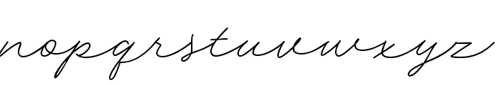 Fatih-Thin Font LOWERCASE
