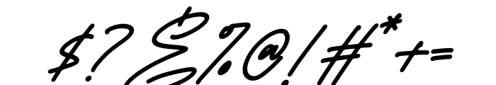 Fatiha Italic Font OTHER CHARS