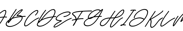 Fatiha Italic Font UPPERCASE
