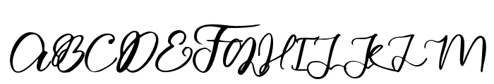 Fatimah Font UPPERCASE