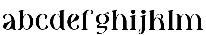 FatinGengky-Regular Font LOWERCASE