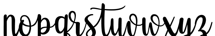 FatoneScript Font LOWERCASE