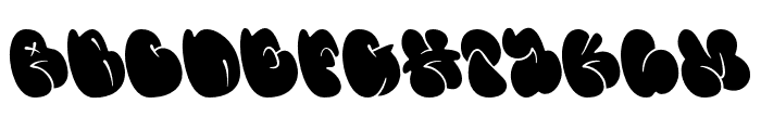 Fatsy-Fill Font UPPERCASE