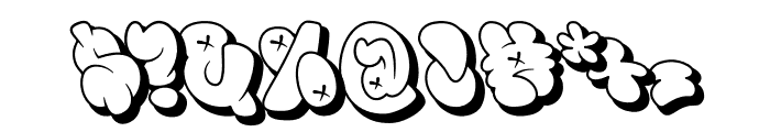 Fatsy-Shadow Font OTHER CHARS