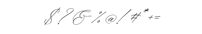 Fattrios Schudnel Italic Font OTHER CHARS