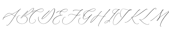 Fattrios Schudnel Italic Font UPPERCASE