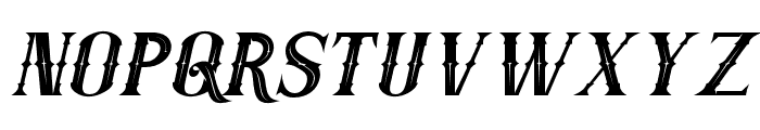 Fatumbrutum Italic Font UPPERCASE