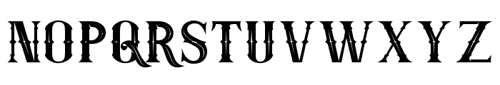 Fatumbrutum Regular Font UPPERCASE