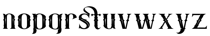 Fatumbrutum Regular Font LOWERCASE