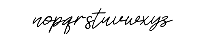 Faugllin Balseyn Italic Font LOWERCASE