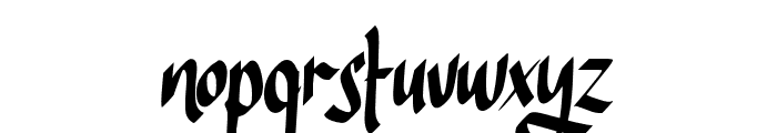 Faulime Font LOWERCASE