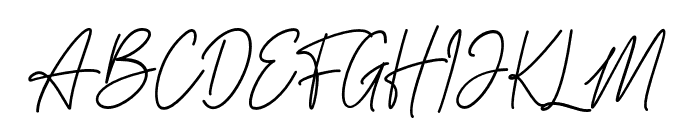 Fauthgate Font UPPERCASE