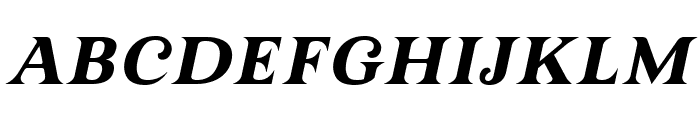 Favoner One Italic Font LOWERCASE