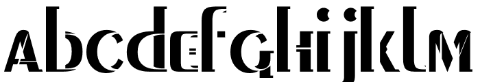 Fawara Font LOWERCASE