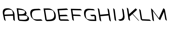 Fawn regular Font UPPERCASE
