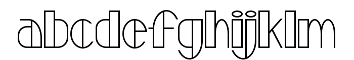 Fawnley Font LOWERCASE