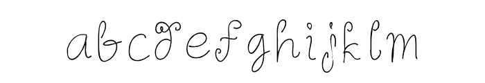 Fay Font LOWERCASE