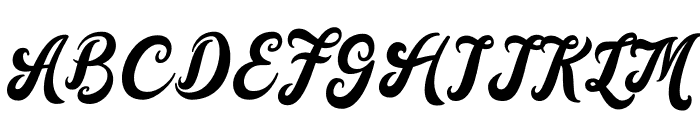 Fayre Font UPPERCASE