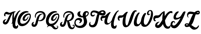 Fayre Font UPPERCASE