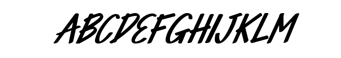 Faywood Italic Font UPPERCASE