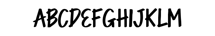 Faywood Regular Font UPPERCASE