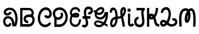 Fd Moluska  Regular Font LOWERCASE