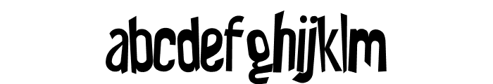 Fearboo Land Font LOWERCASE