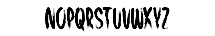 Fearful House Font LOWERCASE