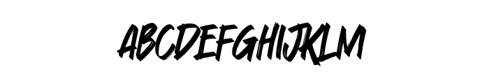 Fearless Queen Font LOWERCASE