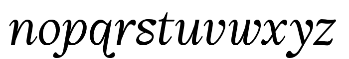 Fearlessly Authentic-Italic Font LOWERCASE
