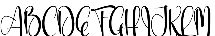 Feasting Font UPPERCASE