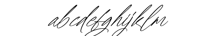 Feather Antique Italic Font LOWERCASE