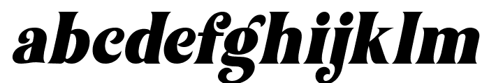 Feathers-Italic Font LOWERCASE