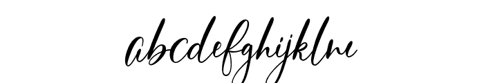 Feathery Font LOWERCASE