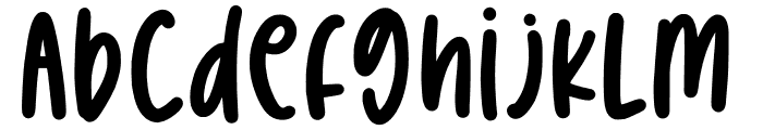February Lovelly Font LOWERCASE