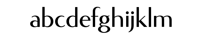 Fecske Regular Font LOWERCASE