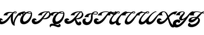 FedianScript-Regular Font UPPERCASE