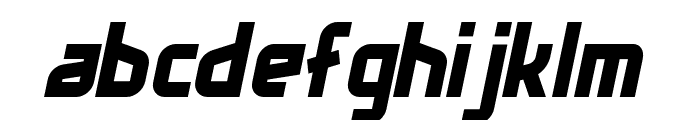 Fedorn-Italic Font LOWERCASE