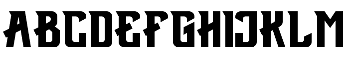 Fedorn-Regular Font UPPERCASE