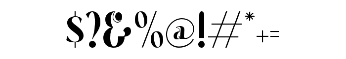 Felabra-Regular Font OTHER CHARS