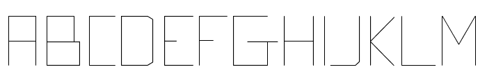 Felfein-Regular Font UPPERCASE