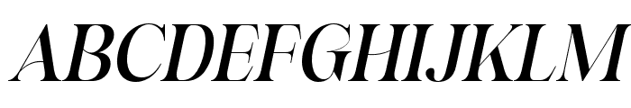 Felgine-Italic Font UPPERCASE