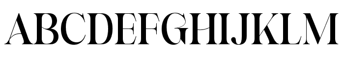 Felgine-Regular Font UPPERCASE