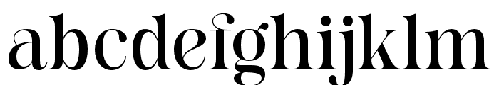 Felgine-Regular Font LOWERCASE