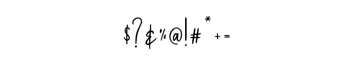 Felichiya Collection Script Two Font OTHER CHARS