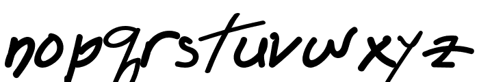 Felicia-Regular Font LOWERCASE